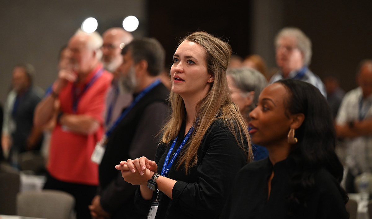 worship service at a coordination program